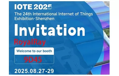 RoyalRay will be exhibiting at the 24th International Internet of Things Exhibition in Shenzhen.